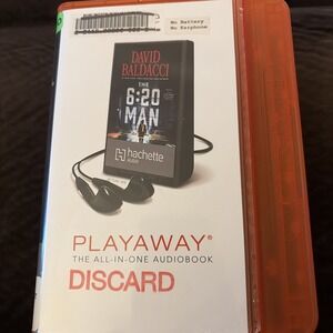 Playaway Audiobook Ex Library The 6:20 Man By David Baldacci